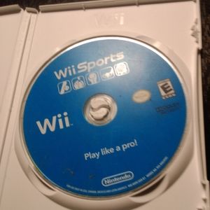 Wii sports disc only works good
